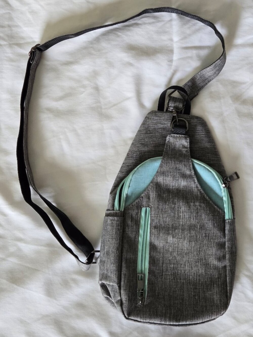 Sonoma Nupouch Antitheft Daypack (Regular) - Gray Aqua